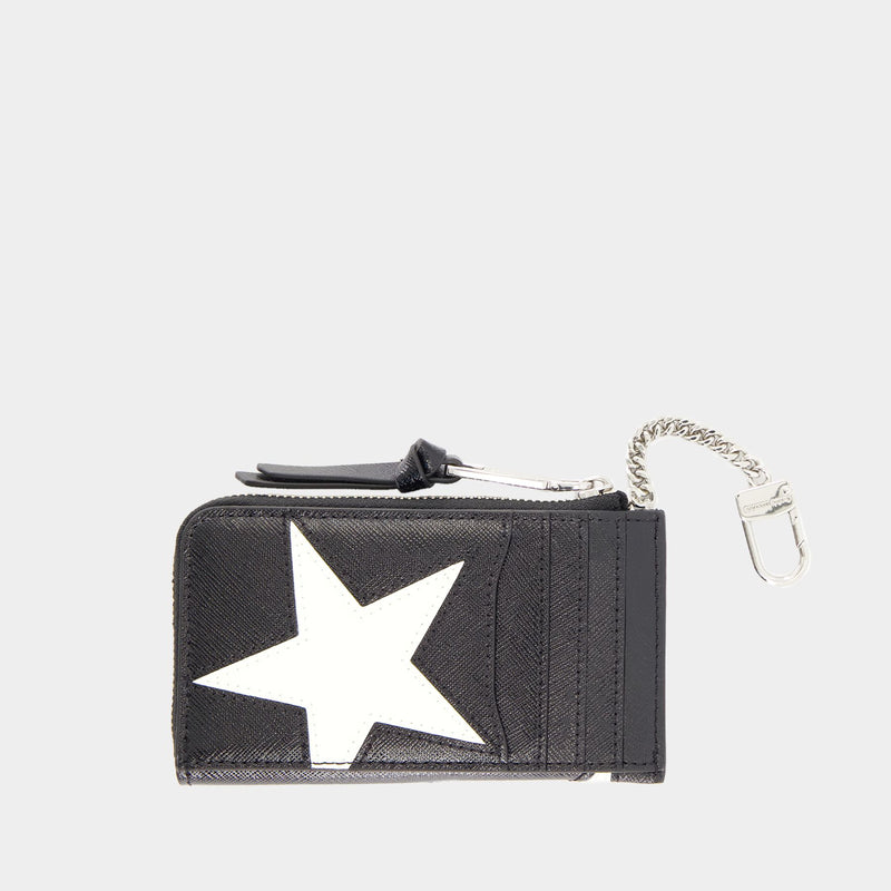 The Top Zip Wallet - Marc Jacobs - Leather - Black