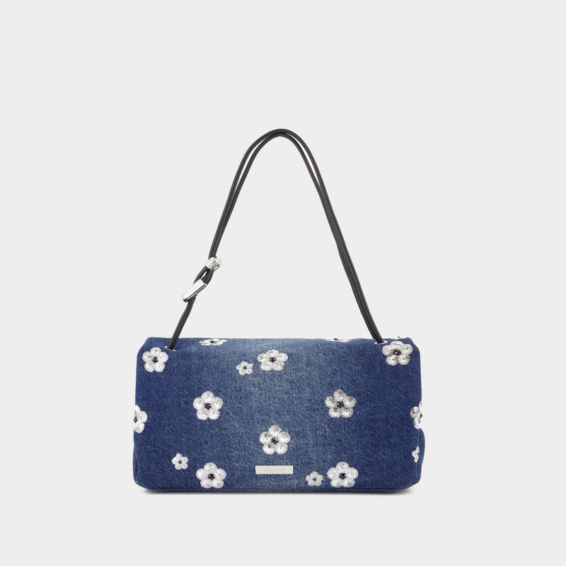 The Large Dual Shoulder Bag - Marc Jacobs - Cotton - Blue