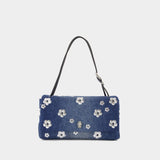 The Large Dual Shoulder Bag - Marc Jacobs - Cotton - Blue