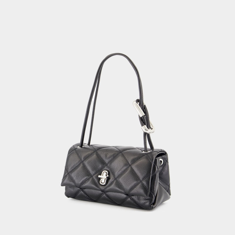 The Mini Dual Chain Shoulder Bag - Marc Jacobs - Leather - Black