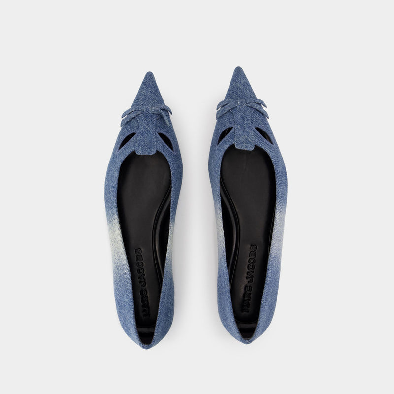 The Kat Ballerinas - Marc Jacobs - Cotton - Blue