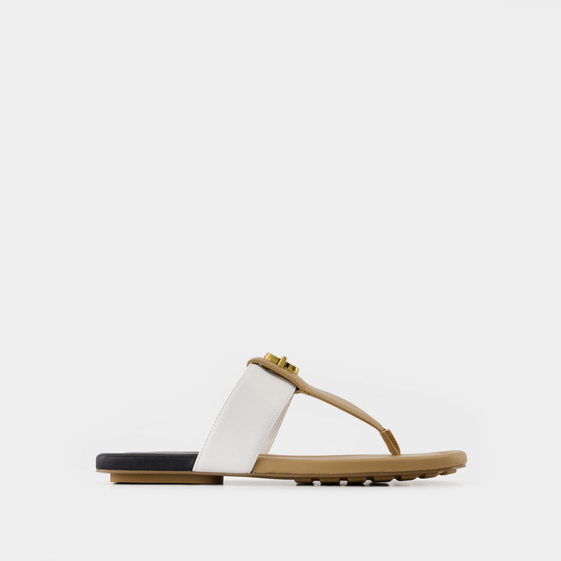 The Dual T Sandals - Marc Jacobs - Leather - Brown