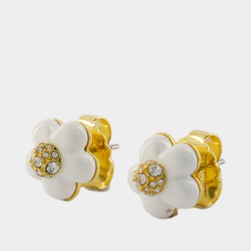 Wild Daisy Stud Earrings - Marc Jacobs - Metal - Gold