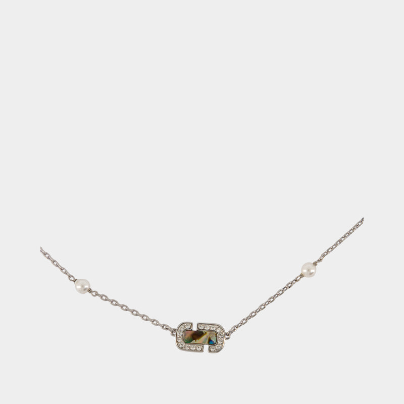 Abalone Necklace - Marc Jacobs - Metal - Silver