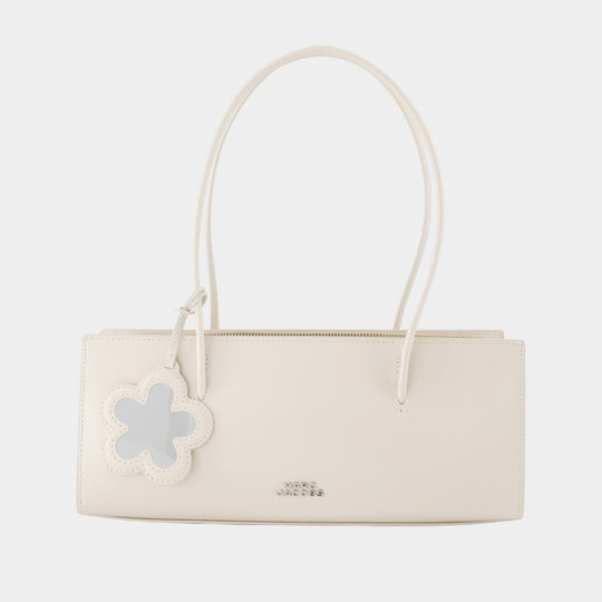 The Mirror Satchel Shoulder Bag - Marc Jacobs - Leather - White