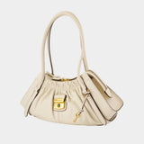 The Satchel Shoulder Bag - Marc Jacobs - Leather - Ivory