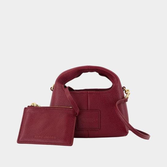 The Micro Sack Crossbody - Marc Jacobs - Leather - Red