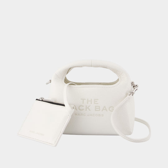 The Micro Sack Crossbody - Marc Jacobs - Leather - White