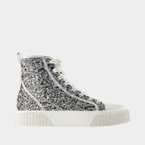 The High Top Sneakers - Marc Jacobs - Synthetic - Silver
