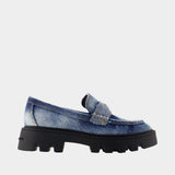 The Frankie Loafers - Marc Jacobs - Cotton - Blue