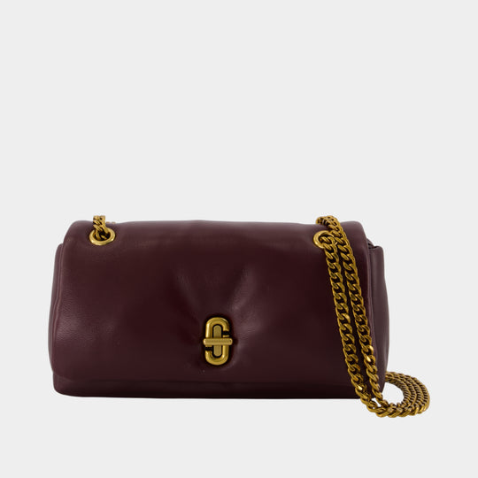 The Chain Mini Shoulder Bag - Marc Jacobs - Leather - Burgundy