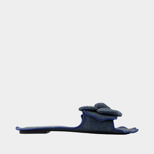 The Daisy Sandals - Marc Jacobs - Cotton - Blue