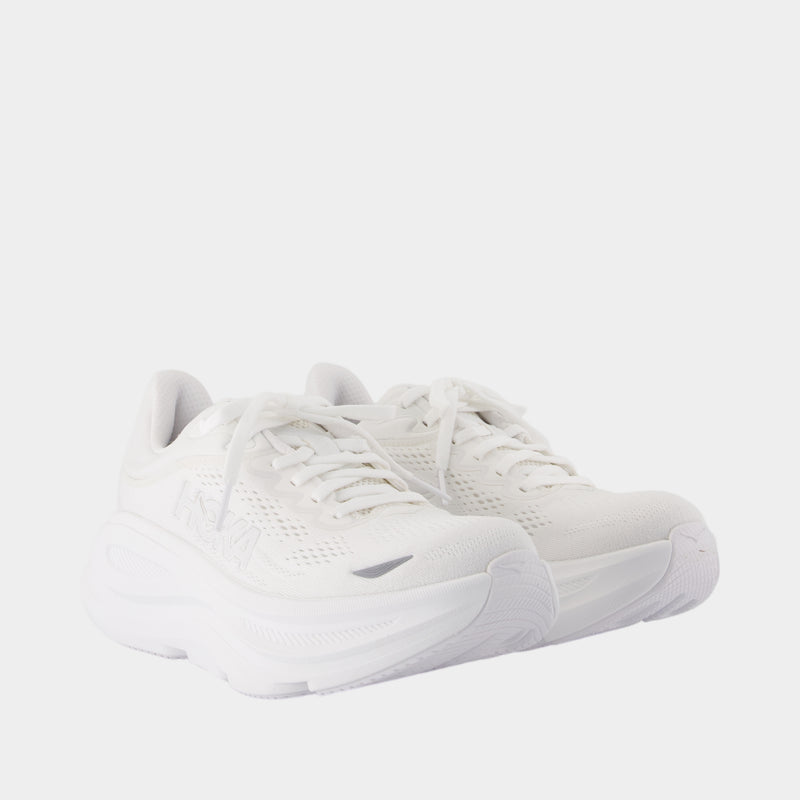 W Bondi 9 Sneakers - Hoka - Mesh - White