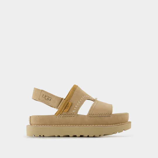 W Goldenstar Regenerate Sandals - UGG - Leather - Beige