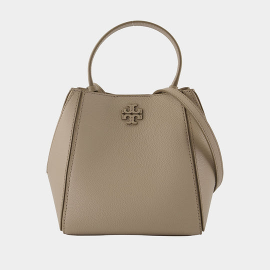 Mcgraw Small Bag - Tory Burch - Leather - Beige