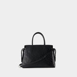 Mercer Satchel 黑色牛皮手包挎包