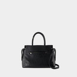 Mercer Satchel 黑色牛皮手包挎包