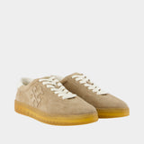 Phoenix Sneakers - Tory Burch - Leather - Beige