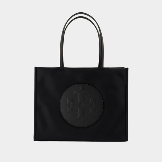 Ella Small Shopper Bag - Tory Burch - Leather - Black