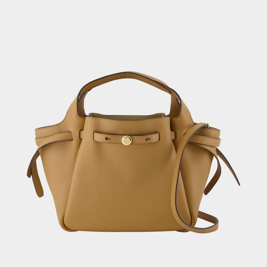 Romy Small Shopper Bag - Tory Burch - Leather - Brown