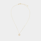 Moondance Mother Of Pearl Pendant Necklace - Tory Burch - Metal - Gold