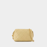 Fleming Small Crossbody - Tory Burch - Leather - White