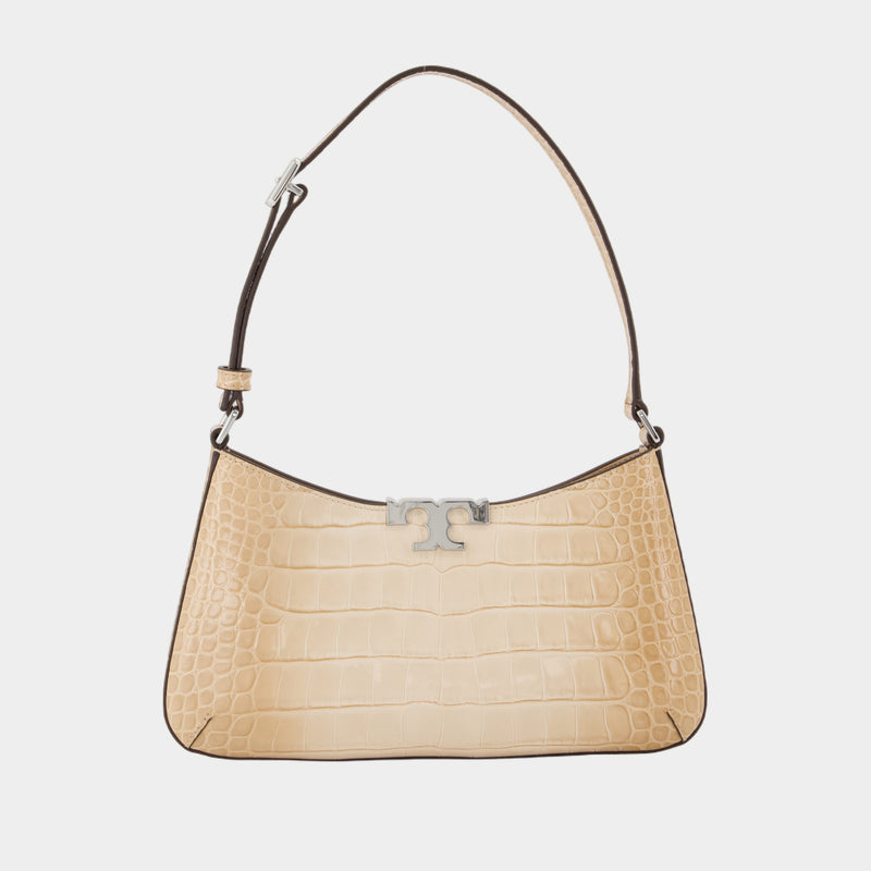 Eleanor Slim Crossbody - Tory Burch - Leather - Beige