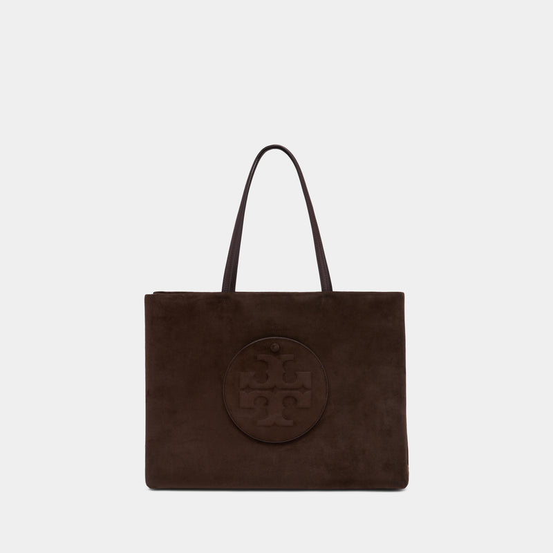 Ella Shopper Bag - Tory Burch - Leather - Brown
