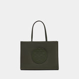 Ella Tote Shopper Bag - Tory Burch - Nylon - Green