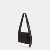 Romy Small Shoulder Bag - Tory Burch - Leather - Brown