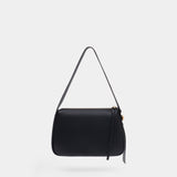 Romy Shoulder Bag - Tory Burch - Leather - Black
