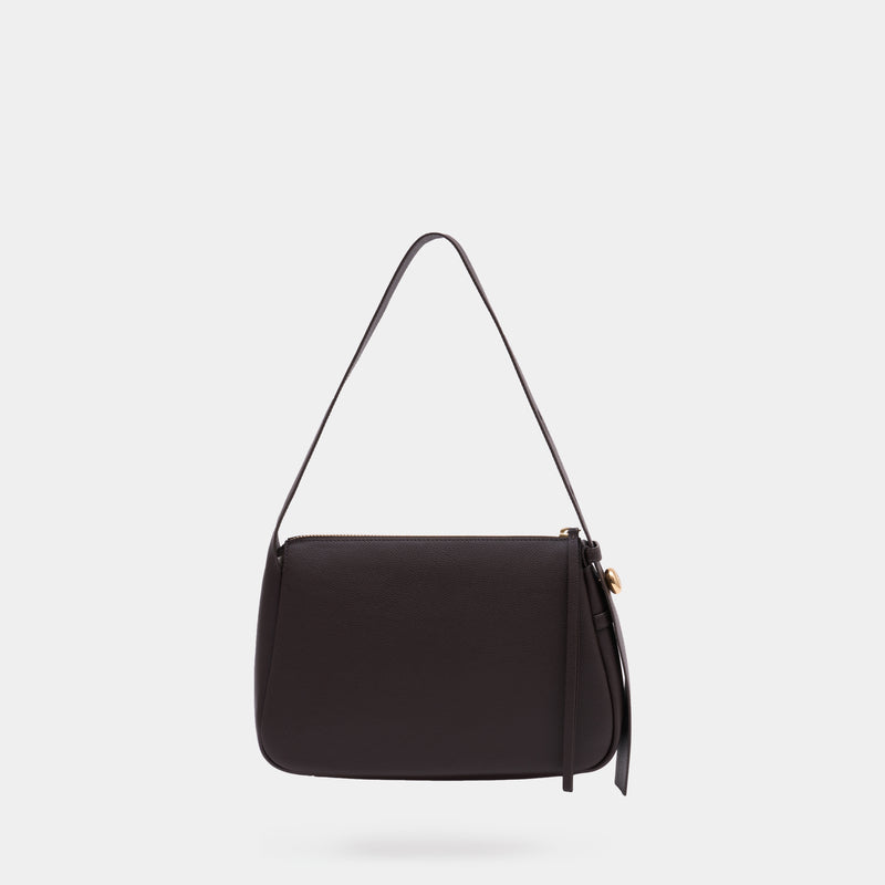 Romy Shoulder Bag - Tory Burch - Leather - Brown