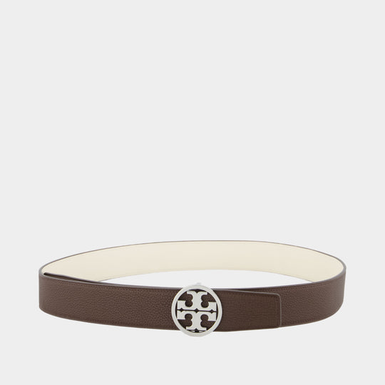 1.5" Miller Reversible Belt - Tory Burch - Leather - Multicolor