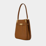 Lee Radziwill Bucket Purse - Tory Burch - Leather - Brown