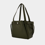 Romy Shopper Bag - Tory Burch - Leather - Green