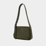 Romy Small Shoulder Bag - Tory Burch - Leather - Khaki