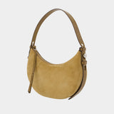 Romy Half Moon Purse - Tory Burch - Leather - Beige