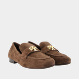 Charlie Loafers - Tory Burch - Leather - Brown
