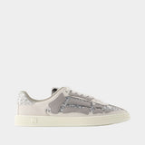 Glitter Pacific Bones Sneakers - Amiri - Leather - Silver