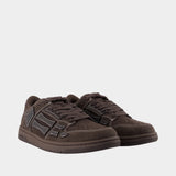Skel Top Low Sneakers - Amiri - Leather - Brown
