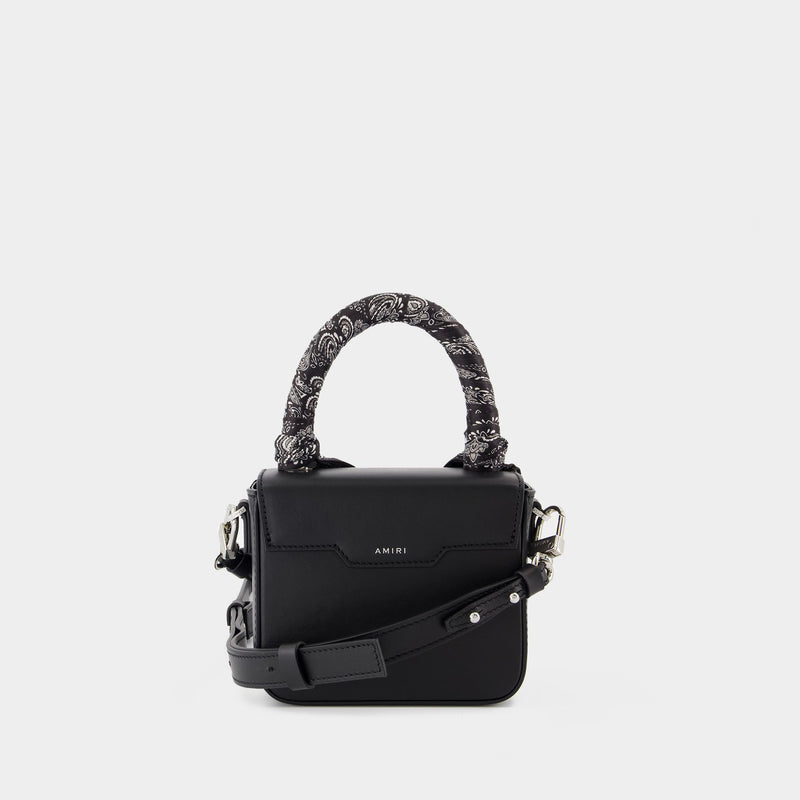 Micro Ma Purse - Amiri - Leather - Black