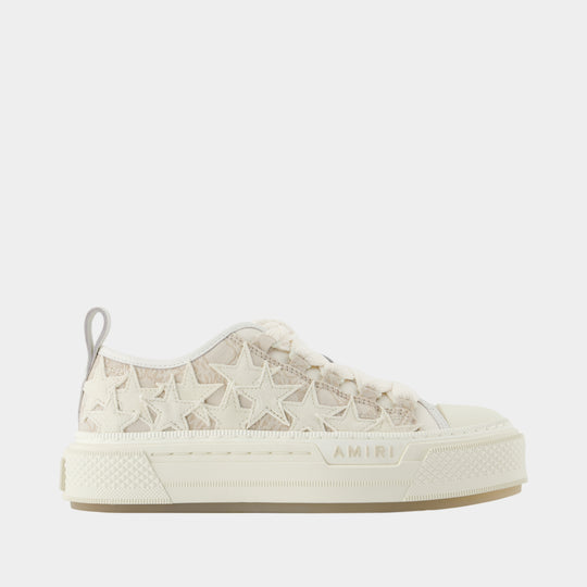 Ma Quad Stars Court Low Sneakers - Amiri - Synthetic - Beige