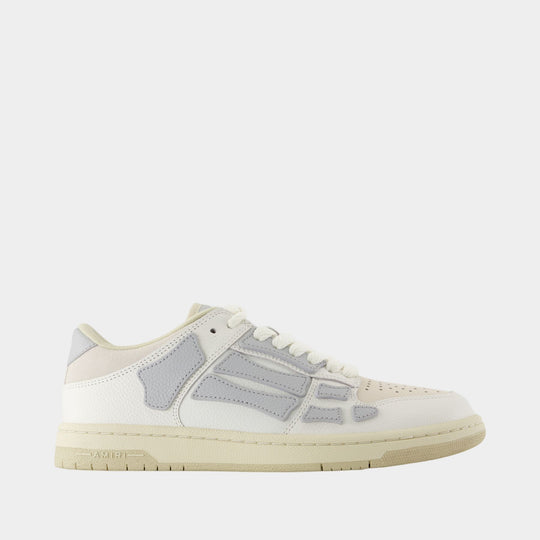 Skel Top Low Sneakers - Amiri - Leather - Grey