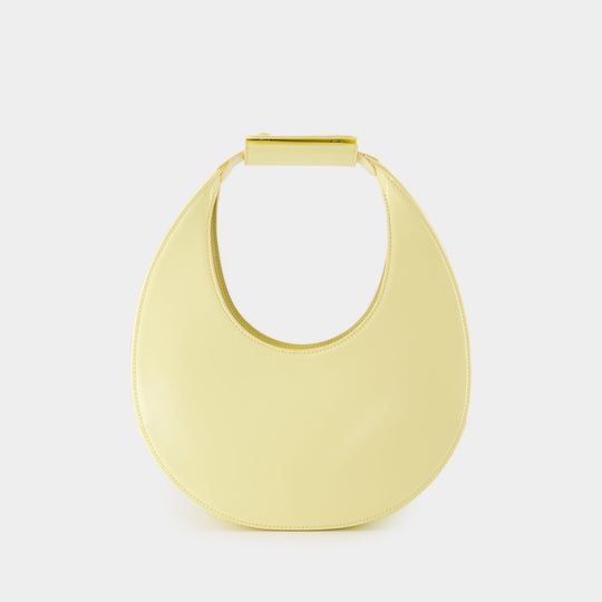 Moon 米色小牛皮单肩包斜挎包