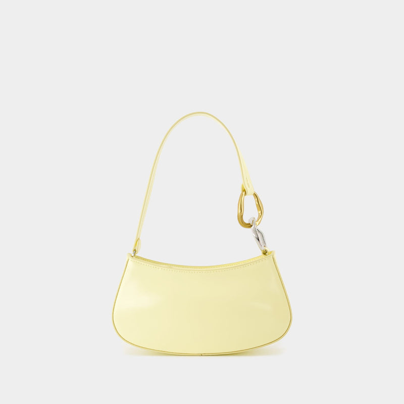 Ollie Shoulder Bag - Staud - Leather - Beige