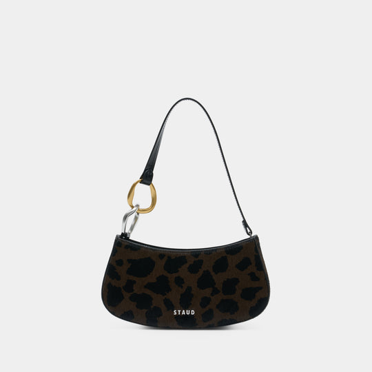 Ollie Shoulder Bag - Staud - Leather - Multicolor