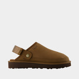 Goldencoast II Nubuck Slides - UGG - Leather - Brown