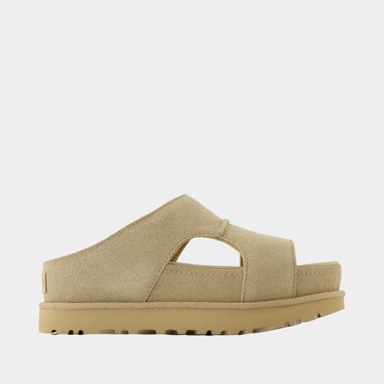 Goldenstar Hi Cutout Sandals - UGG - Leather - Khaki
