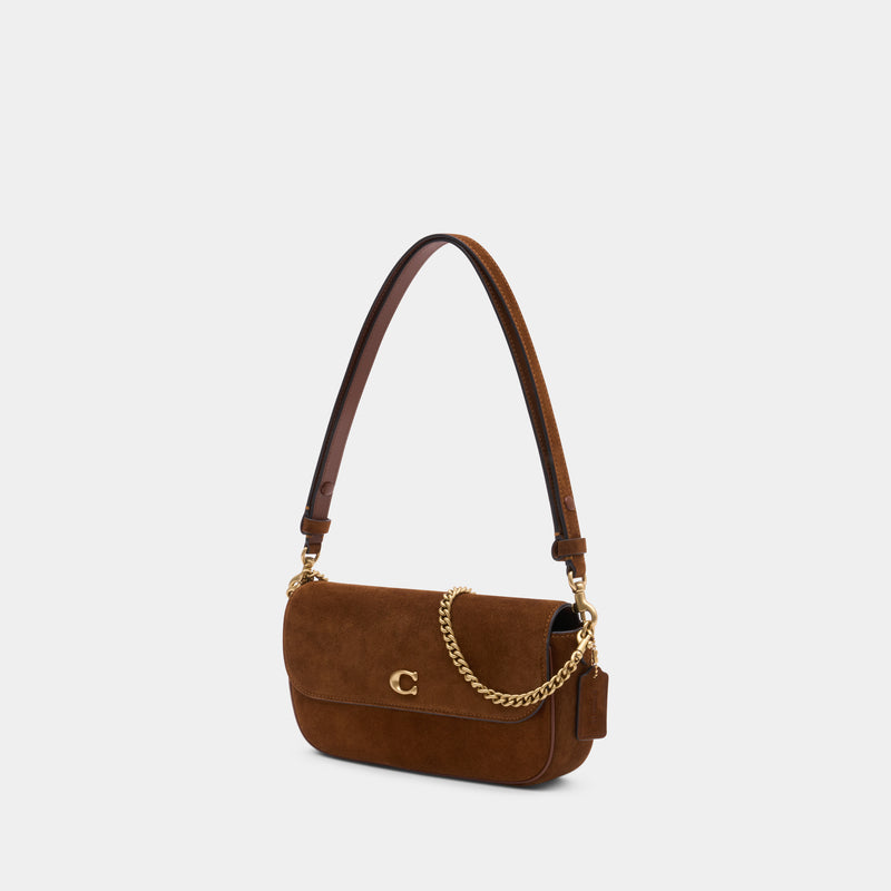 Brook Shoulder Bag - Coach - Leather - Brown