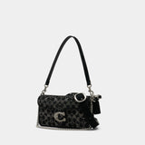Signature C Tabby 26 Shoulder Bag - Coach - Leather - Black